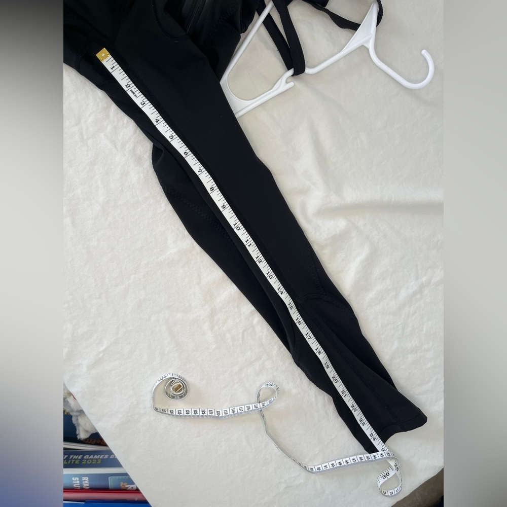 Free People Movement Black One‑piece Jumpsuit racer back, halter top woman’s xsm - Picture 8 of 8